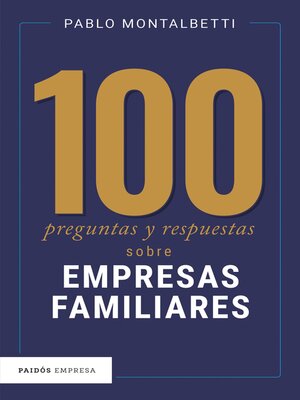 cover image of Cien preguntas y respuestas sobre empresas familiares
